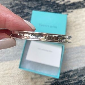 Tiffany and Co sterling silver cuff.